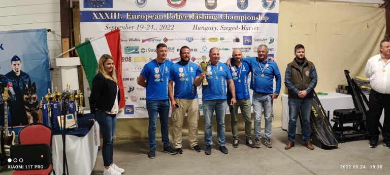 Tiszakécskei rendőr sikere a Rendőr Horgász Európa Bajnokságon