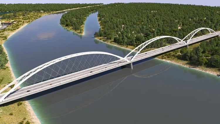 Duna-hidat és több tíz kilométernyi úthálózatot kap Mohács és környéke